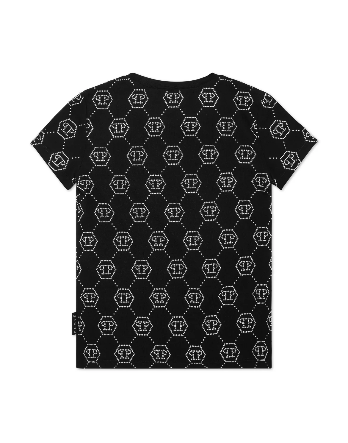 Jersey T-Shirt Sexy Pure SS Monogram Strass, цвет: Черный