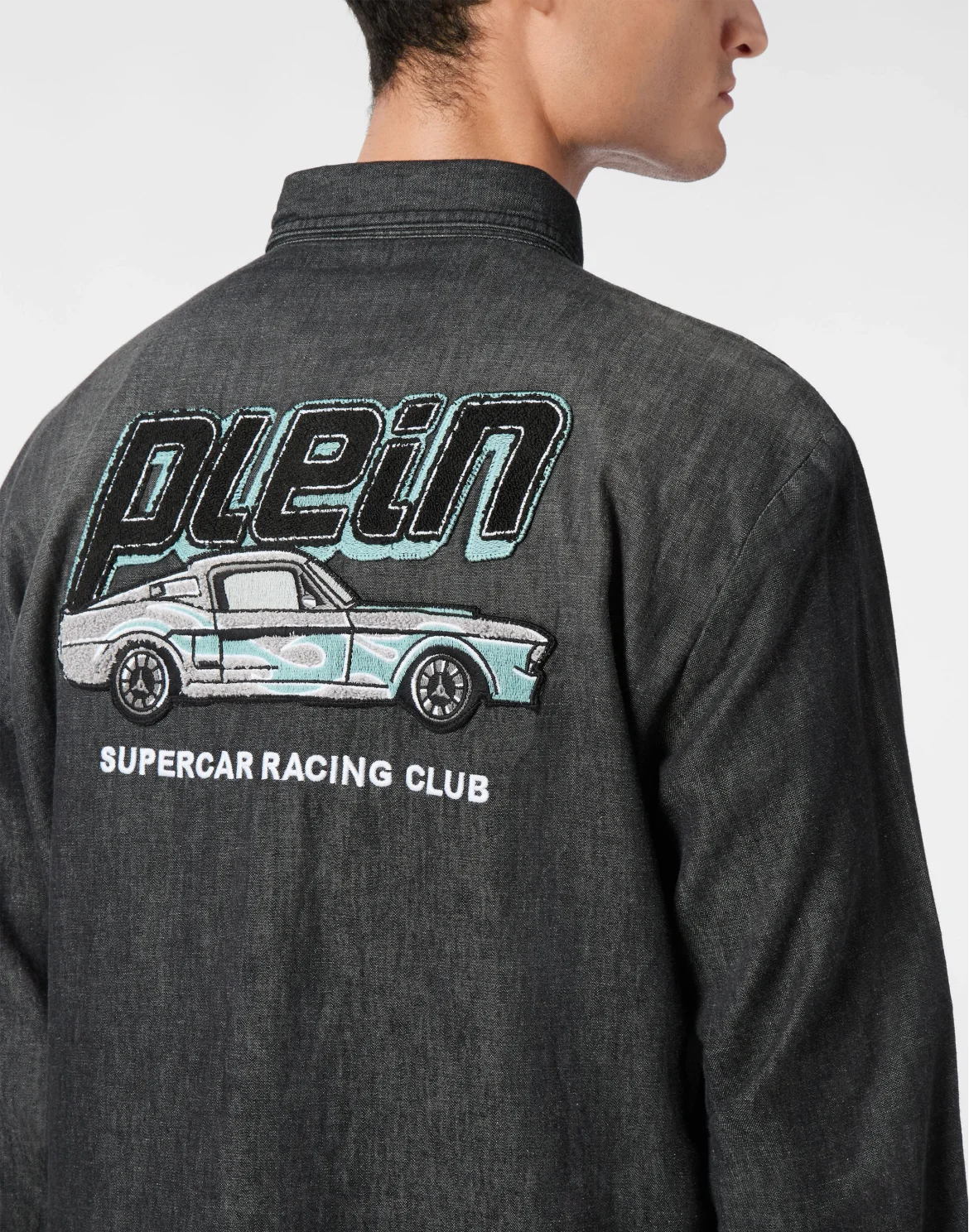 Denim Shirt LS Cars Racing, цвет: Черный