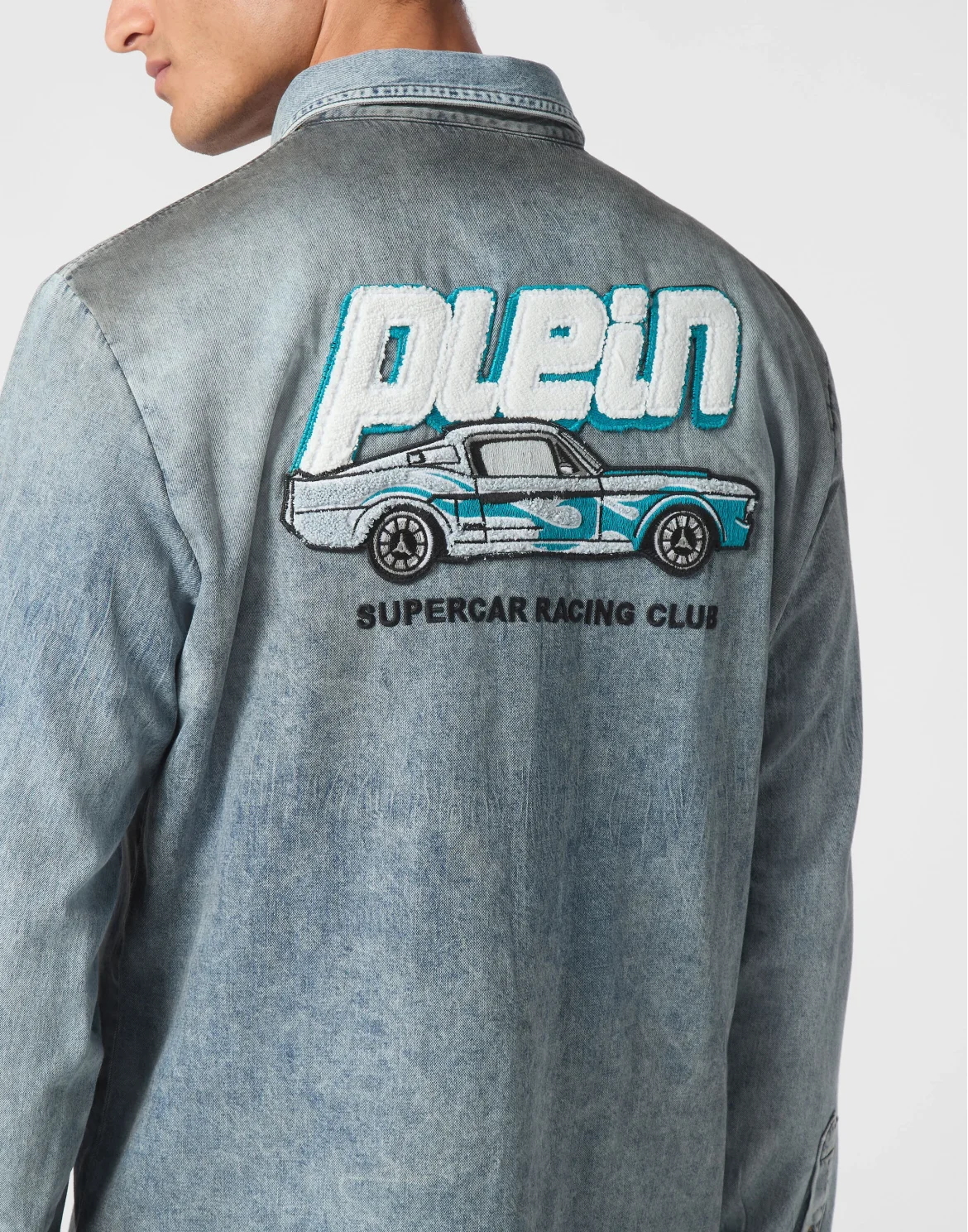Denim Shirt LS Cars Racing, цвет: Серый