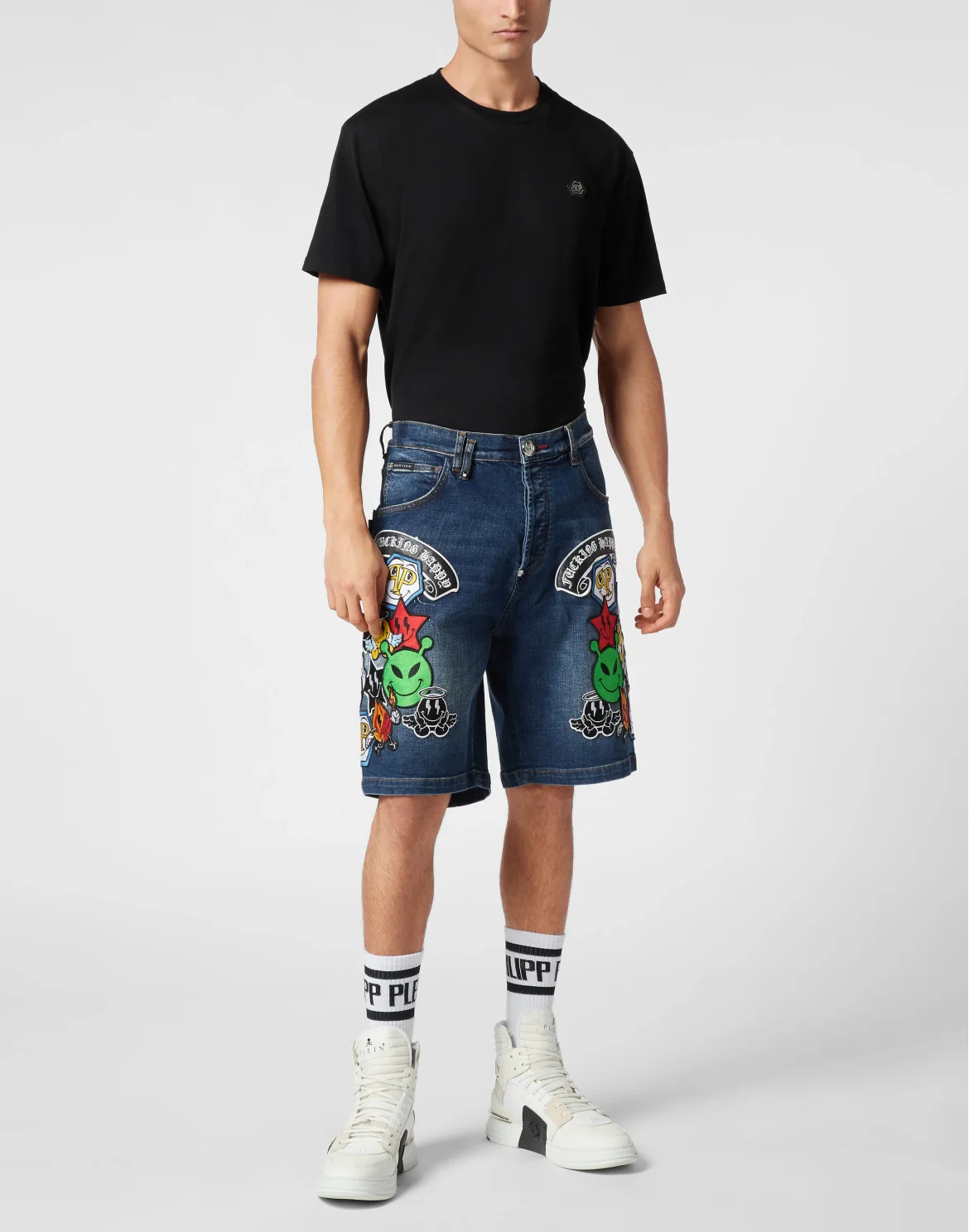 Denim Fermentera Shorts Smile, цвет: Синий