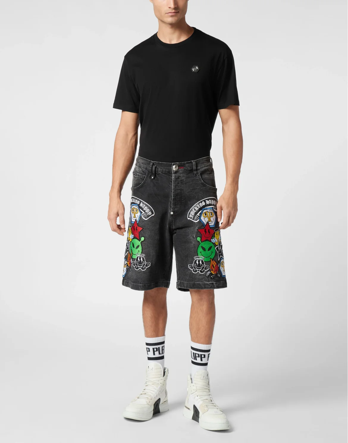 Denim Fermentera Shorts Smile, цвет: Серый