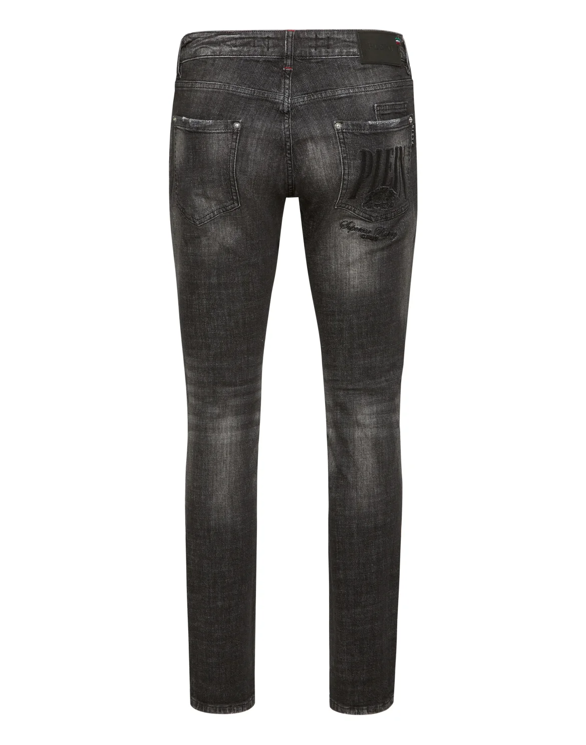 Denim Super Straight Cut Trousers Racing Club, цвет: Черный