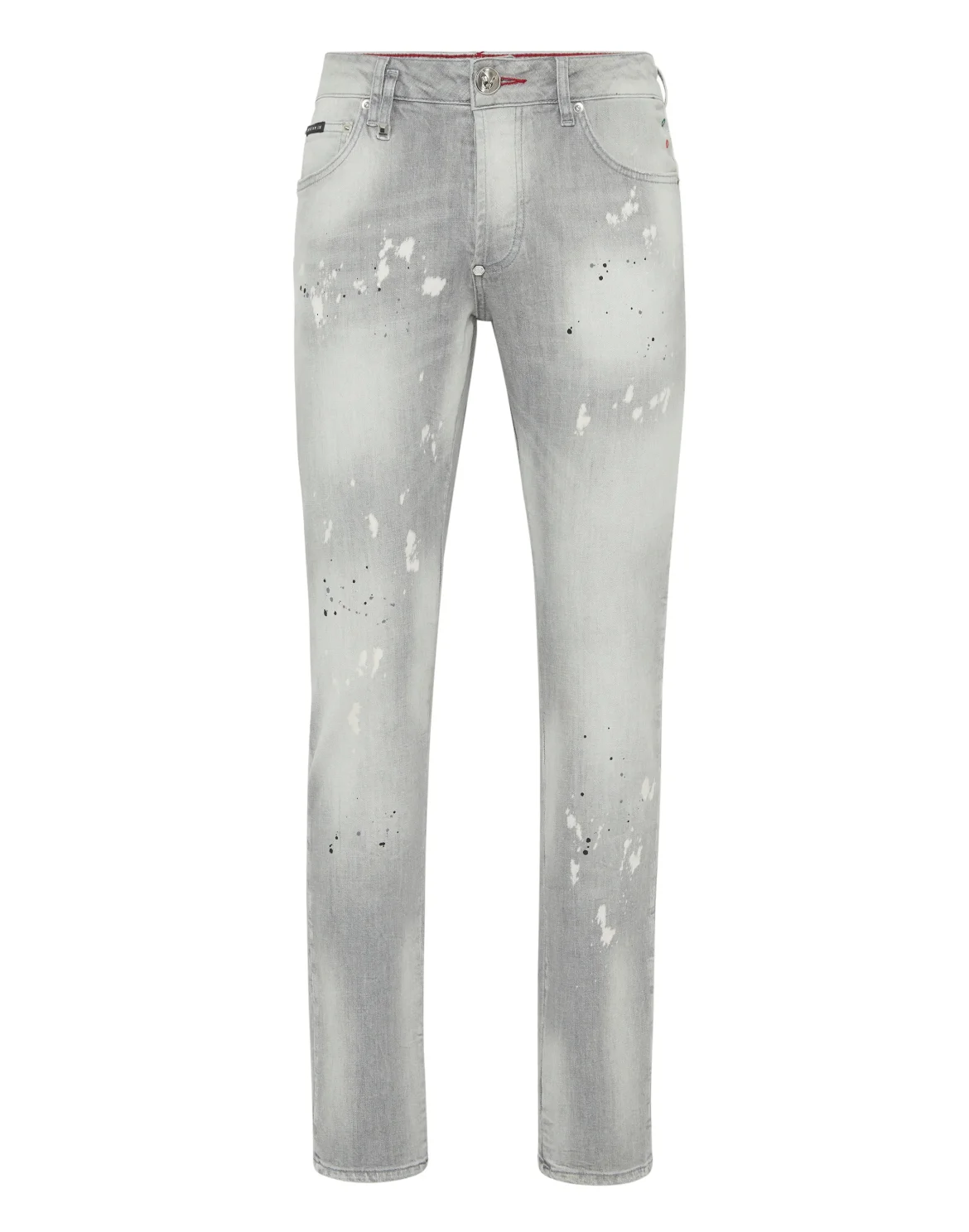 Denim Super Straight Cut Trousers Racing Club, цвет: Серый
