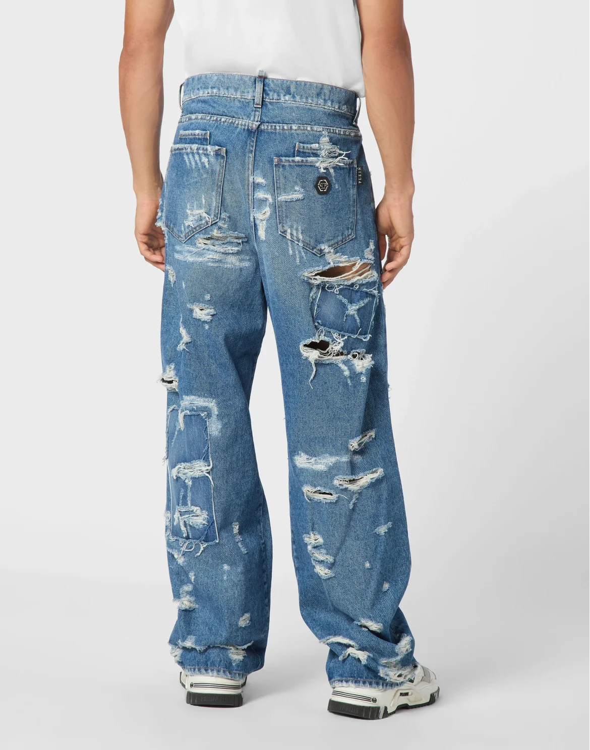 Denim Beach Boy Fit Trousers, цвет: Синий