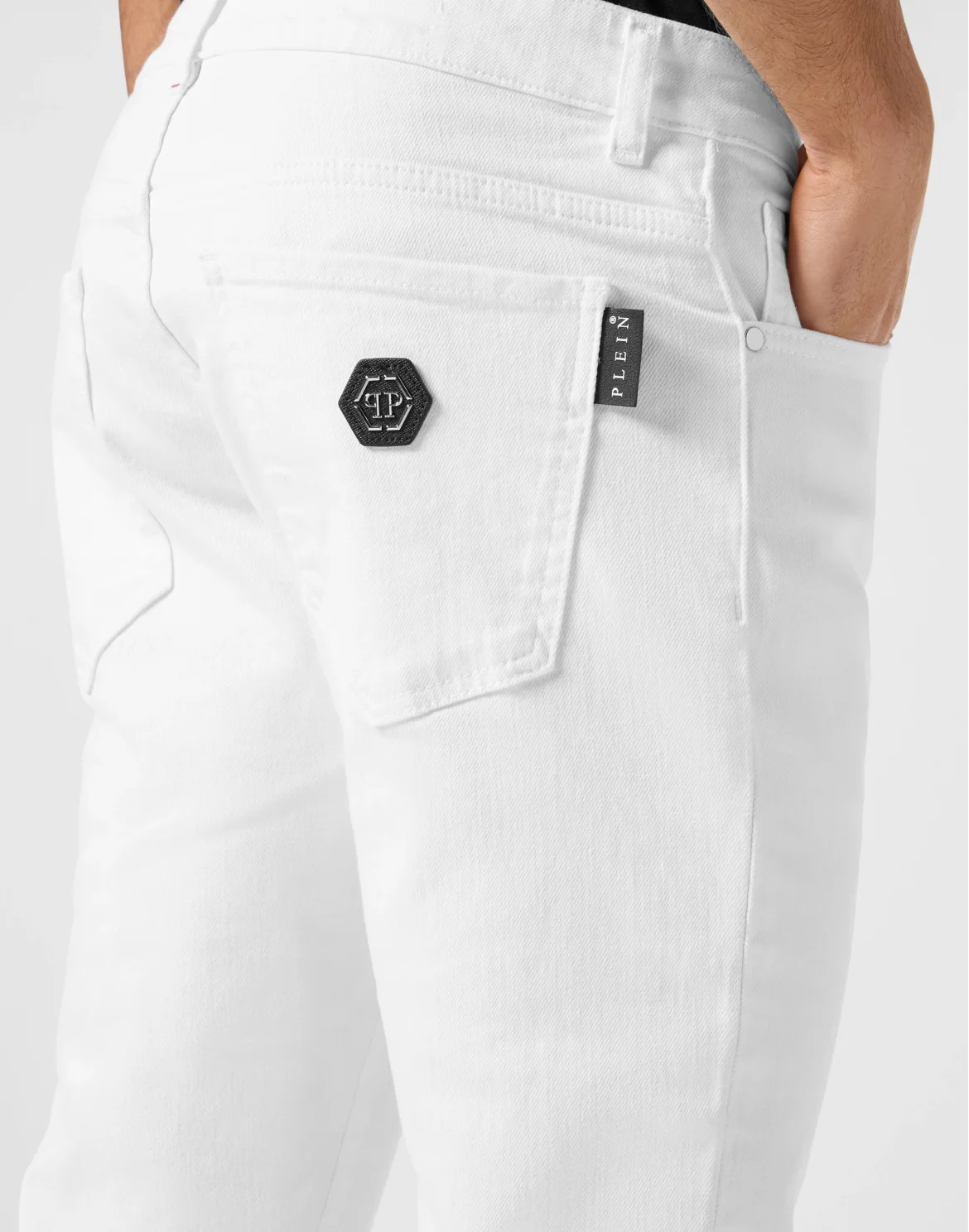 Denim Trousers Super Straight Cut, цвет: Белый