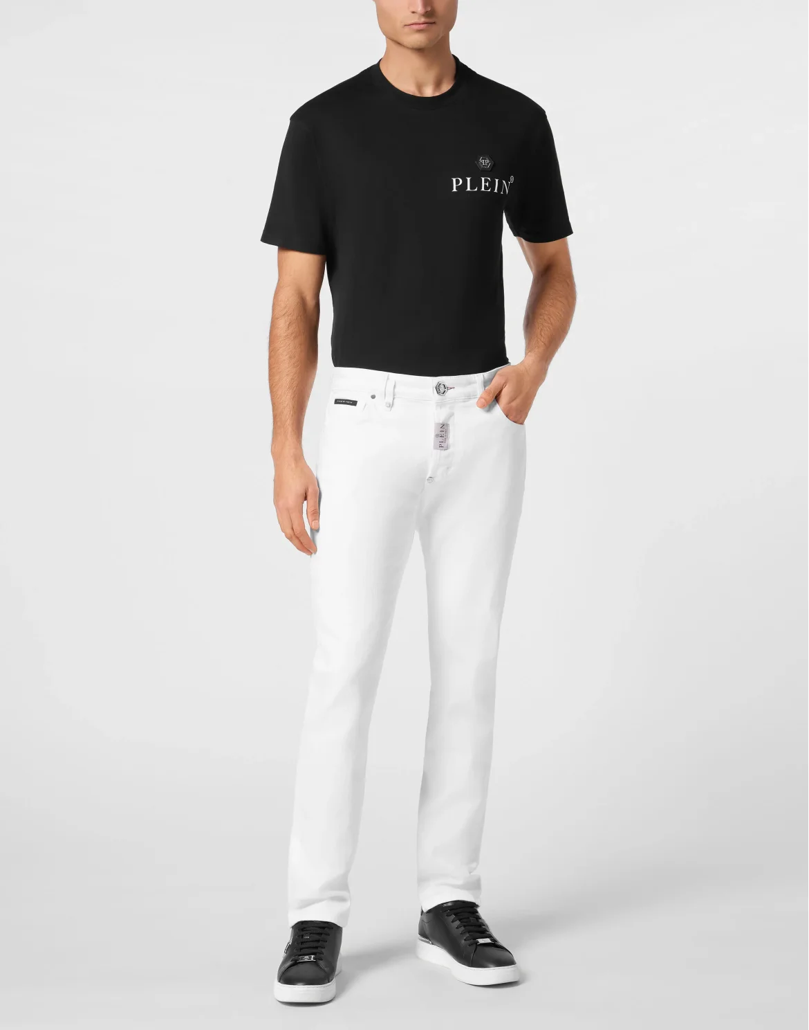 Denim Trousers Super Straight Cut, цвет: Белый
