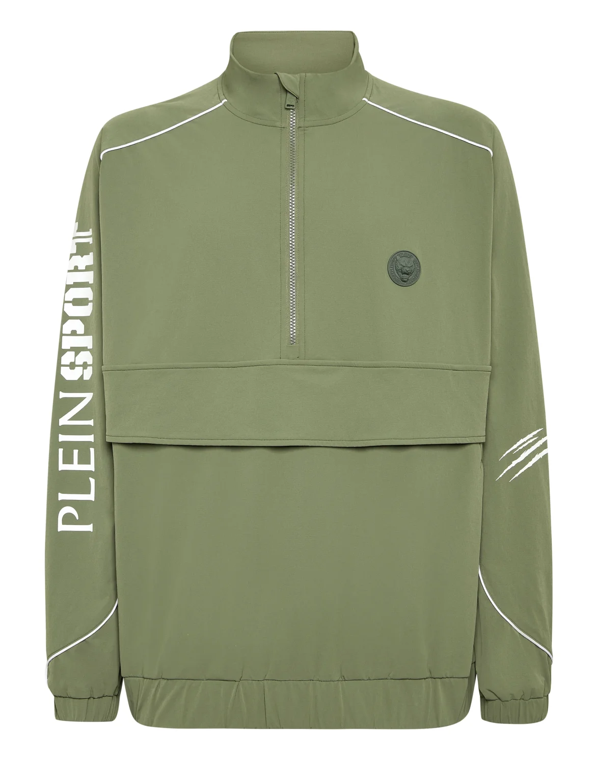 Nylon Piping Anorak LS Scratch, цвет: Камуфляж