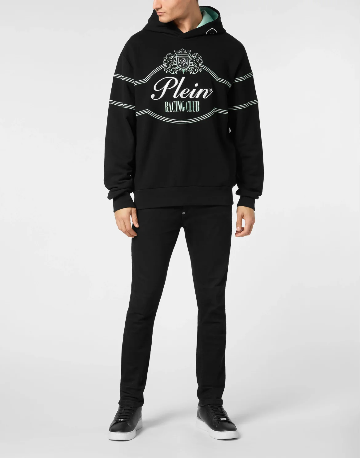 Hoodie Sweatshirt LS Racing Club, цвет: Черный