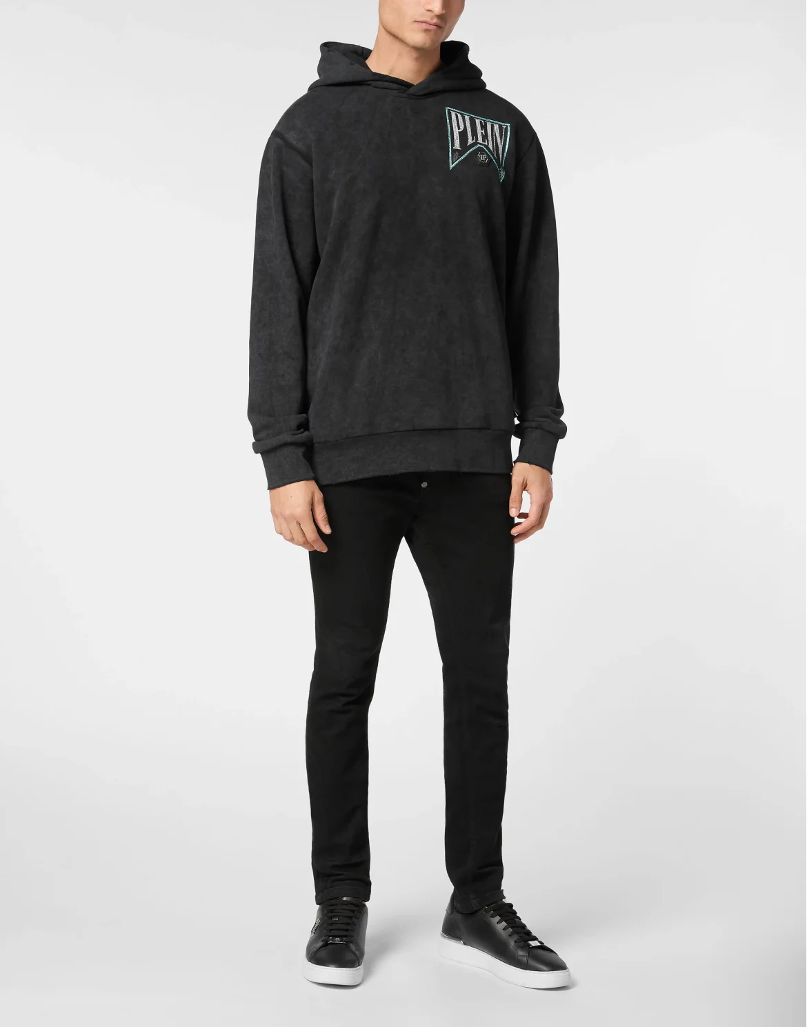 Hoodie Sweatshirt LS, цвет: Черный