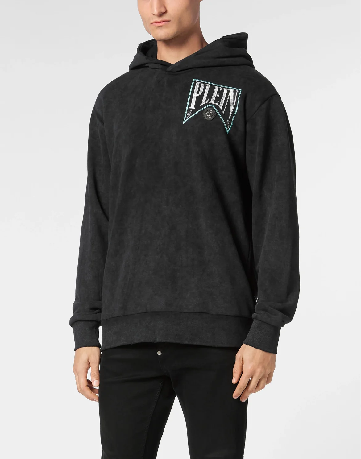 Hoodie Sweatshirt LS, цвет: Черный