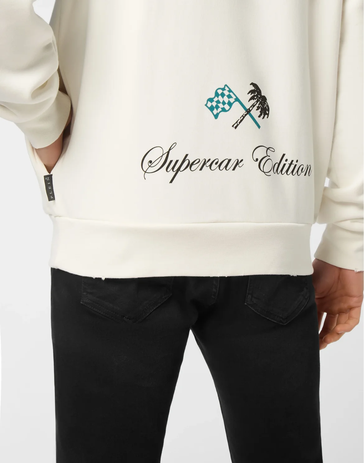 Hoodie Sweatshirt LS Racing Club, цвет: Бежевый