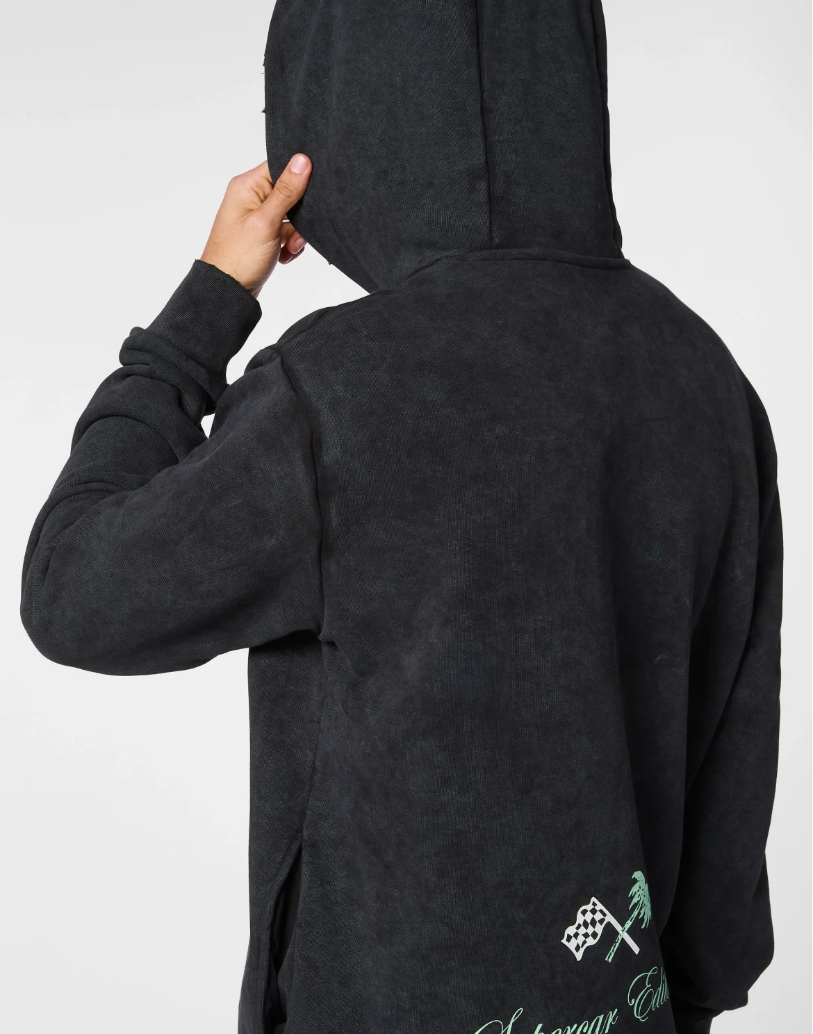 Hoodie Sweatshirt LS Racing Club, цвет: Черный