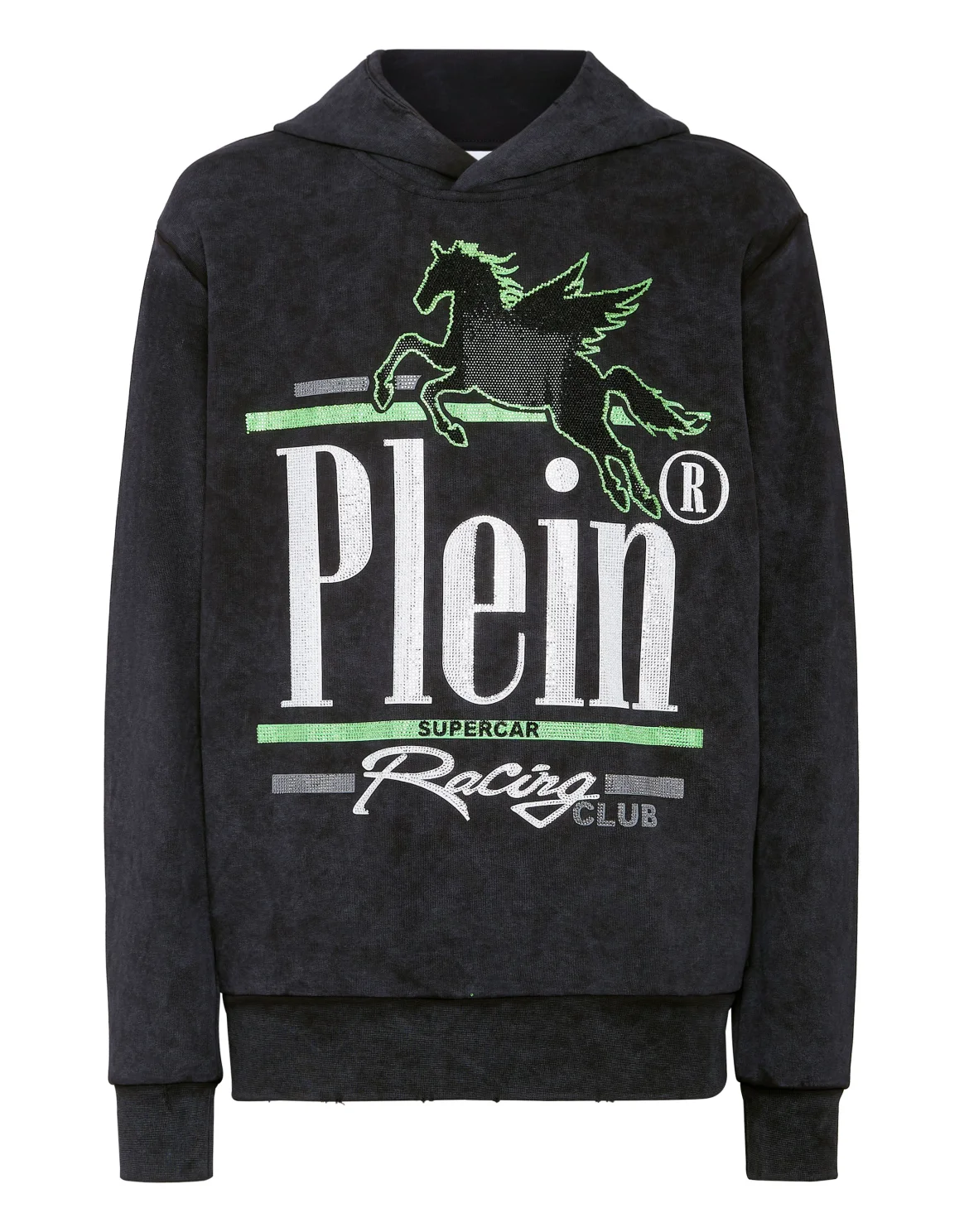 Hoodie Sweatshirt LS Racing Club, цвет: Черный