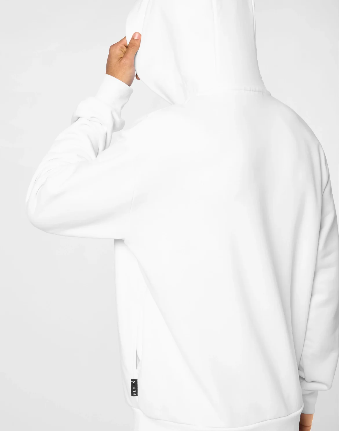 Hoodie Sweatshirt LS Strass Racing Club, цвет: Белый