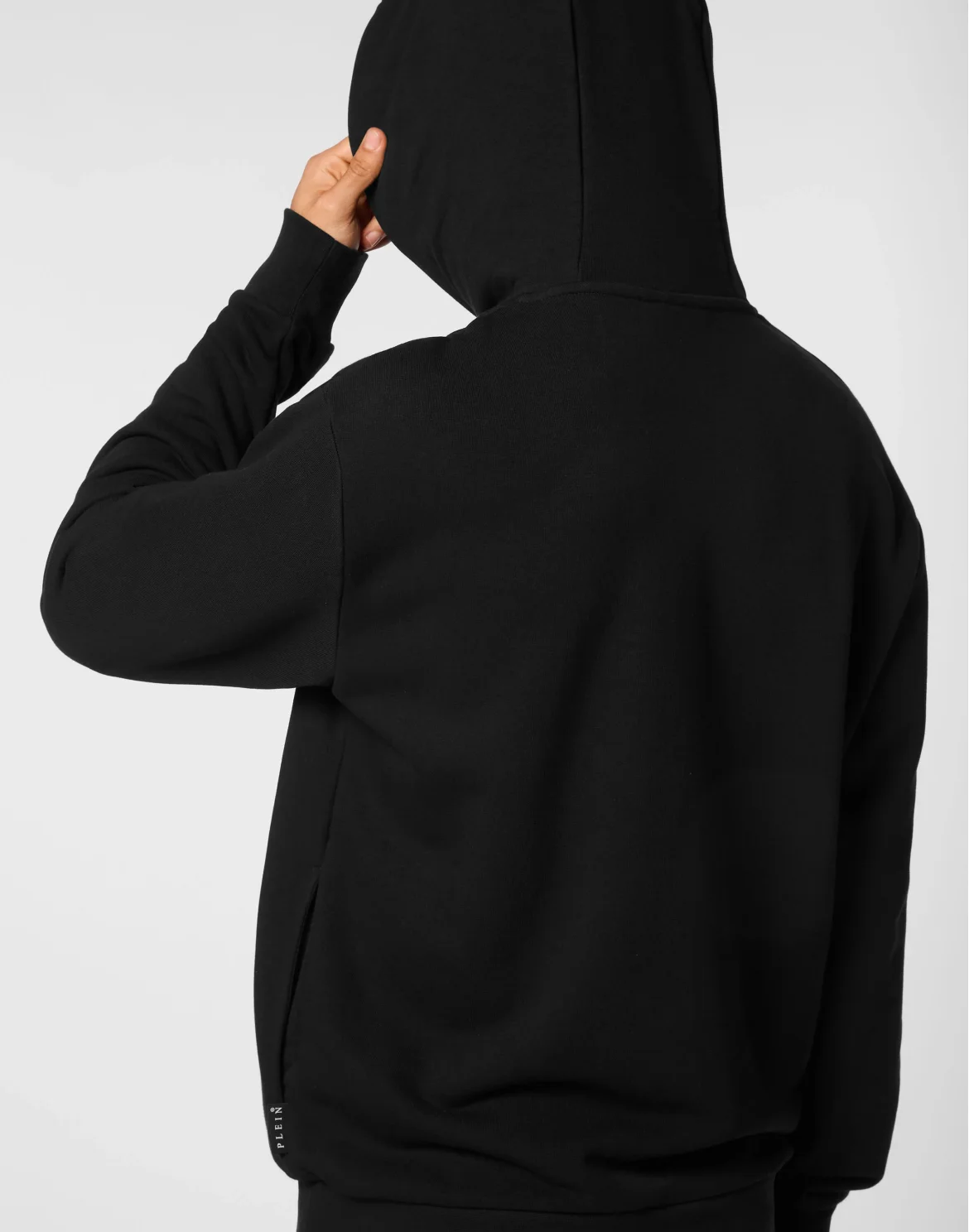 Hoodie Sweatshirt LS Strass Racing Club, цвет: Черный