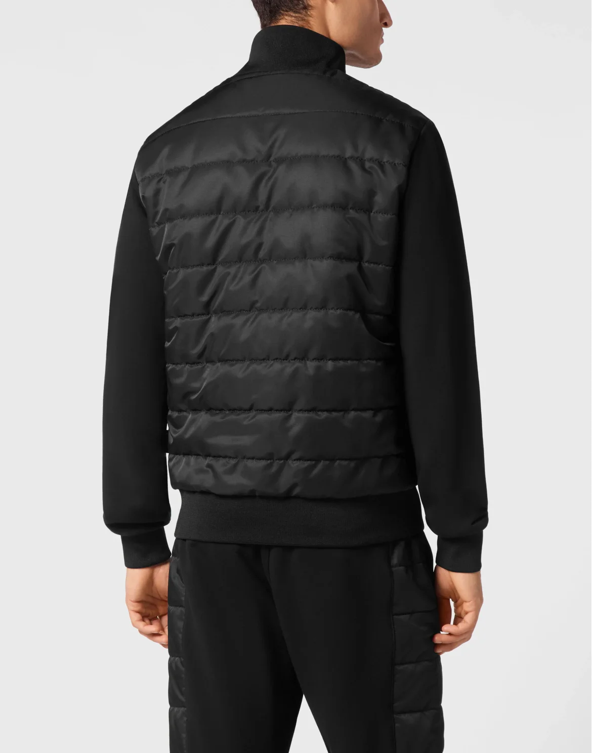 Puffered Jogging Jacket, цвет: Черный
