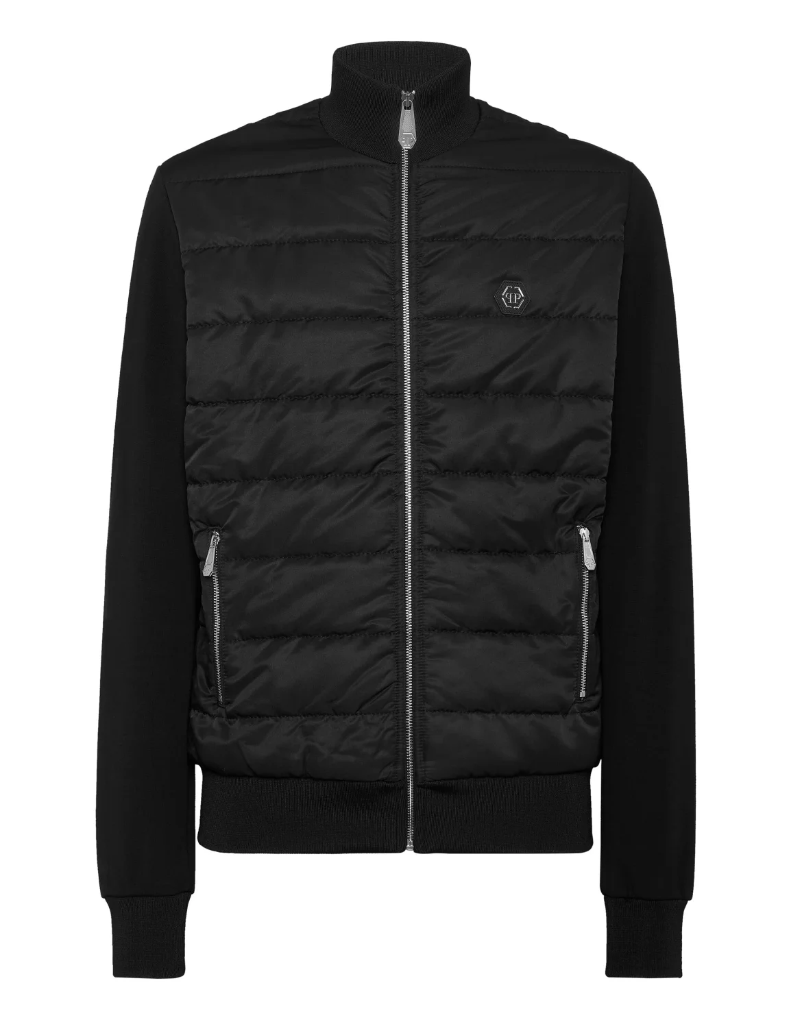 Puffered Jogging Jacket, цвет: Черный