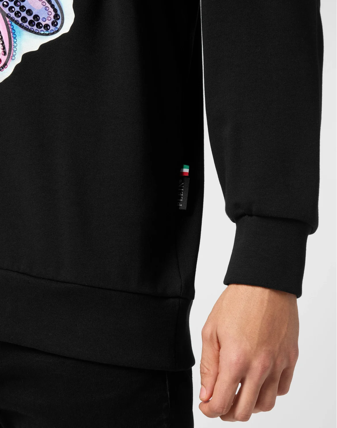 Sweatshirt LS Stones Smile, цвет: Черный