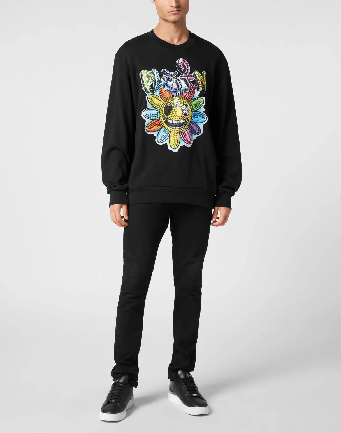 Sweatshirt LS Stones Smile, цвет: Черный