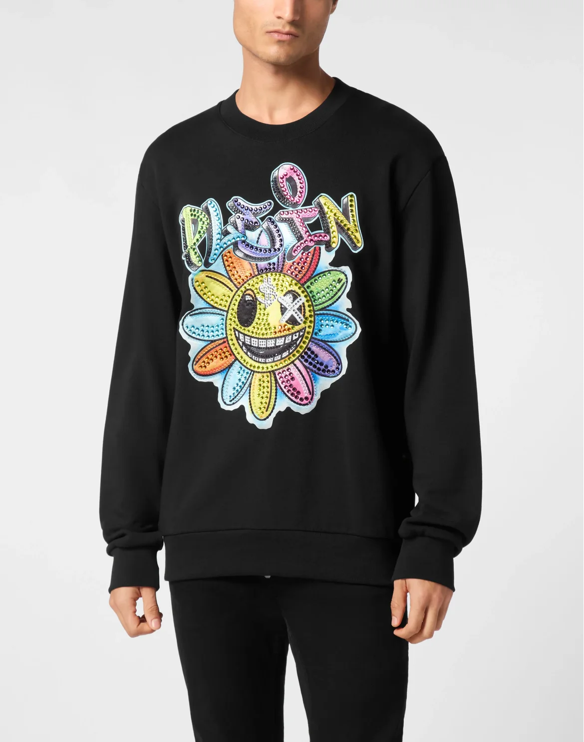 Sweatshirt LS Stones Smile, цвет: Черный