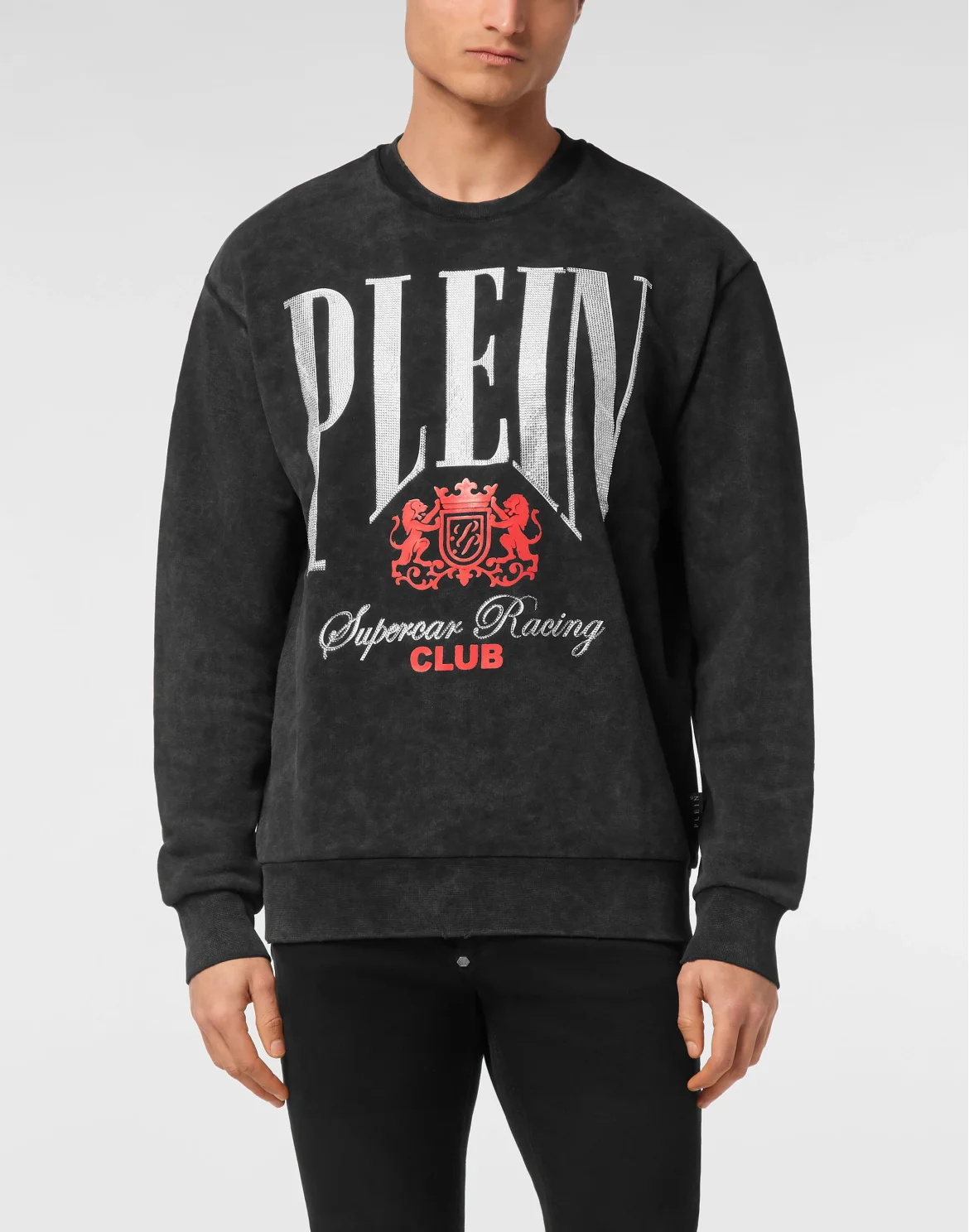 Sweatshirt Round Neck LS Racing Club, цвет: Черный
