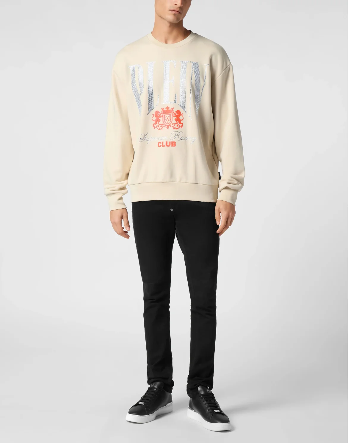 Sweatshirt Round Neck LS Racing Club, цвет: Бежевый