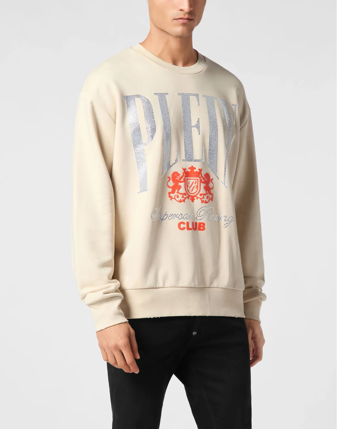 Sweatshirt Round Neck LS Racing Club, цвет: Бежевый