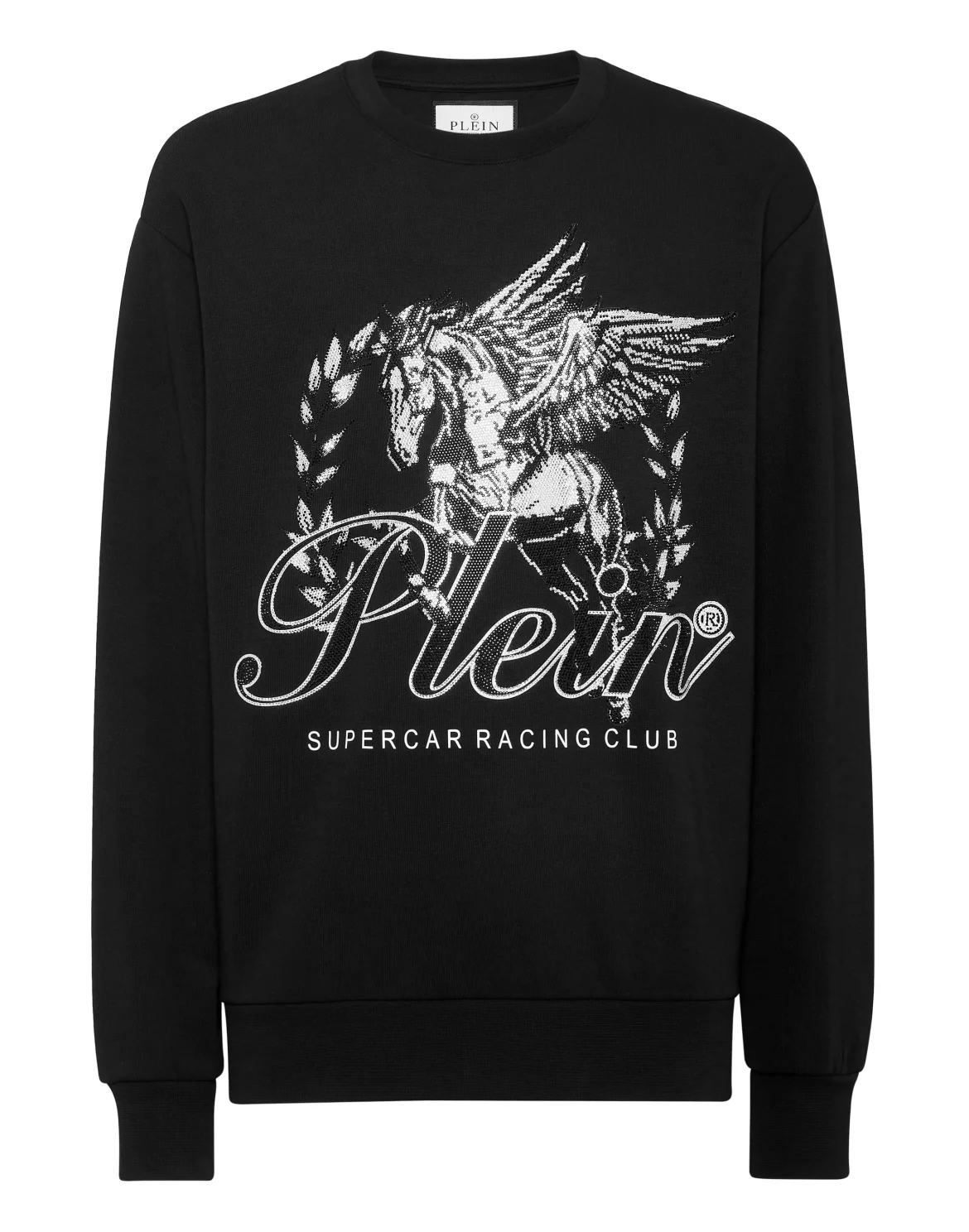 Sweatshirt Round Neck LS Racing Club, цвет: Черный