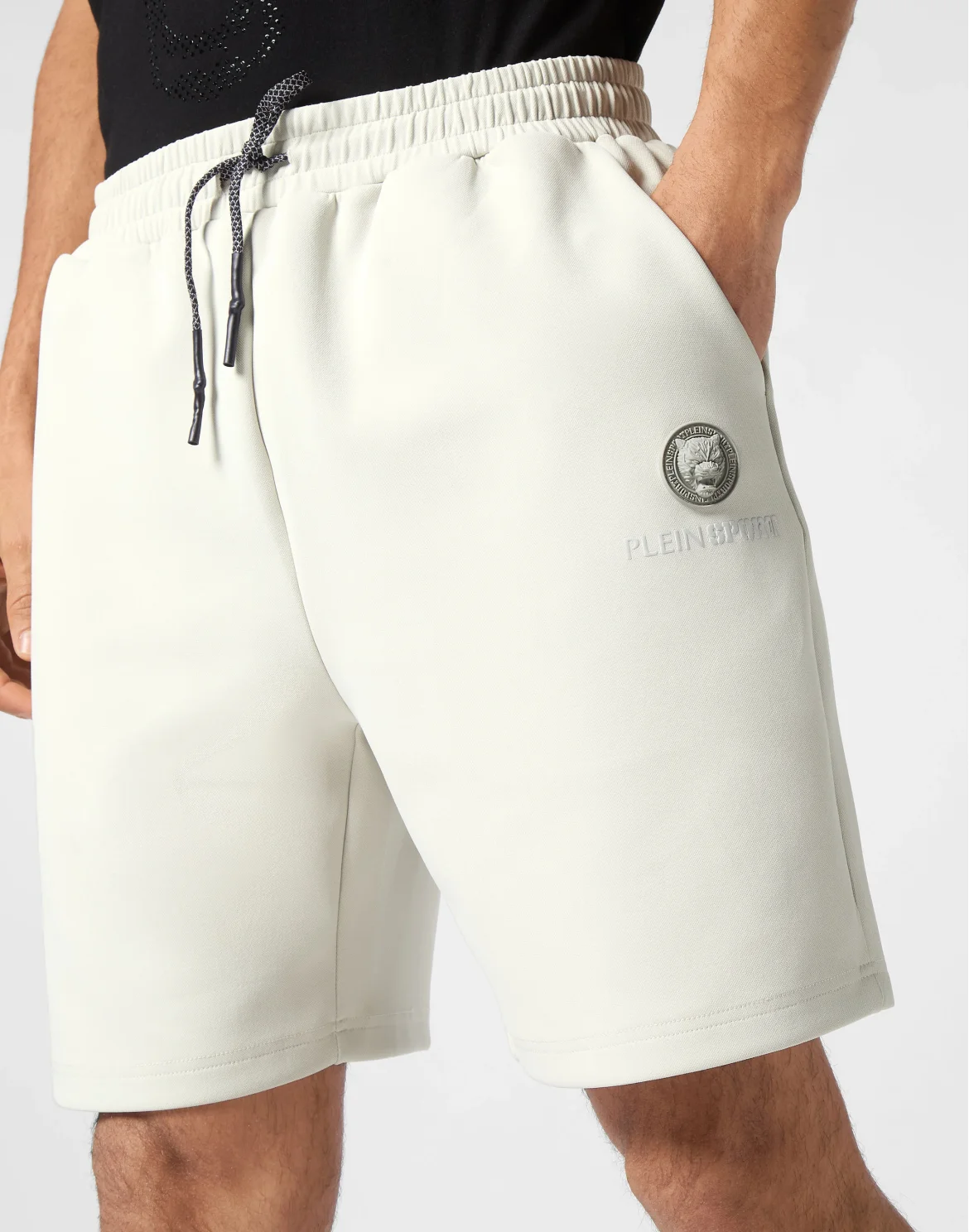 Technical Loose Fit Jogging Shorts, цвет: Серый