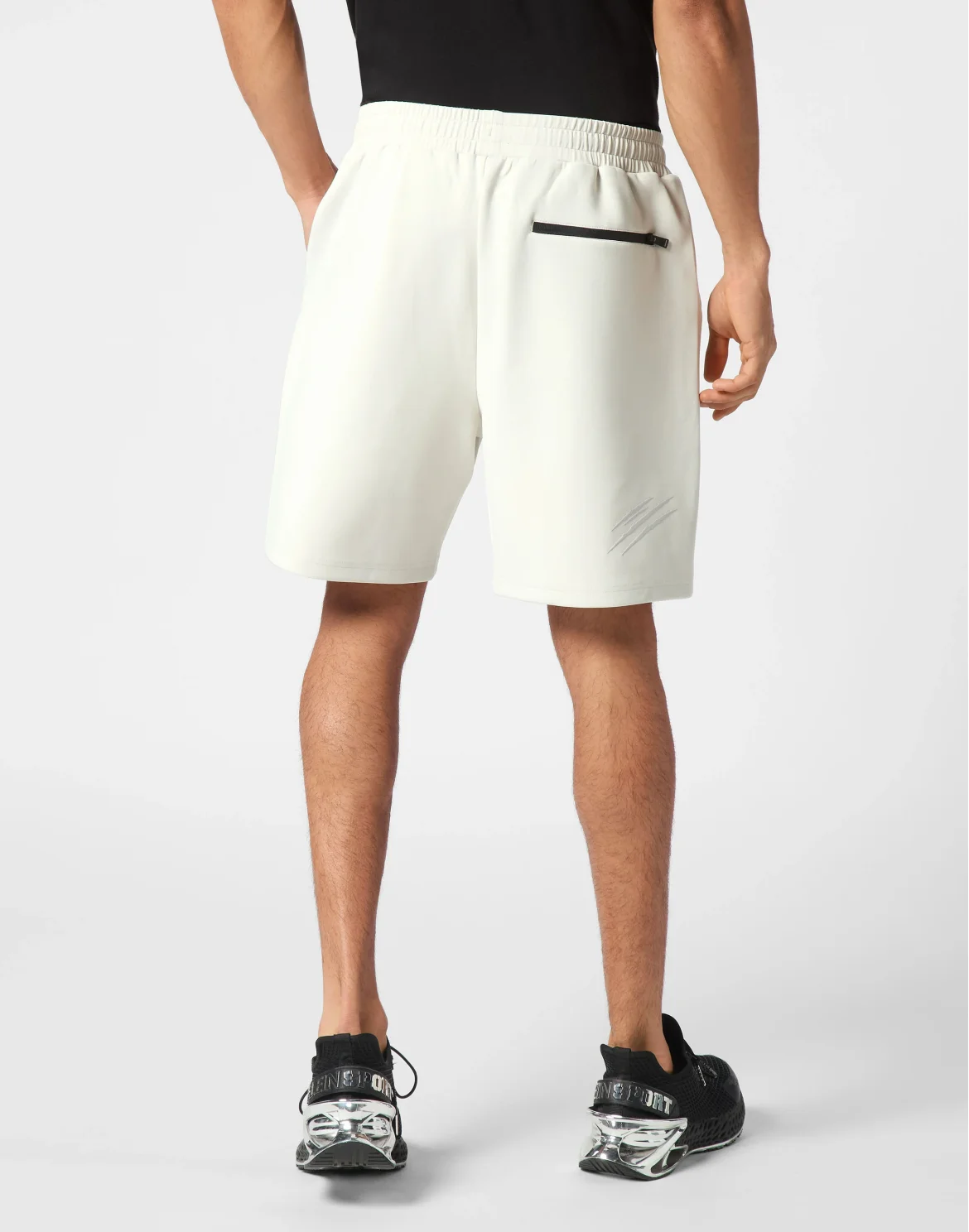 Technical Loose Fit Jogging Shorts, цвет: Серый