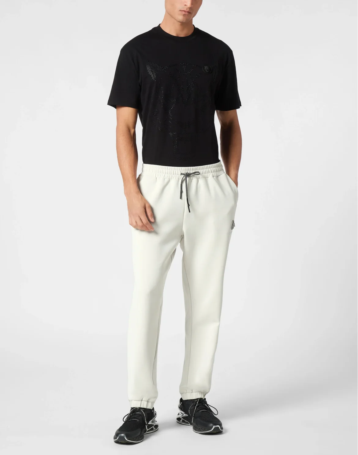 Technical Loose Fit Jogging Pants, цвет: Серый