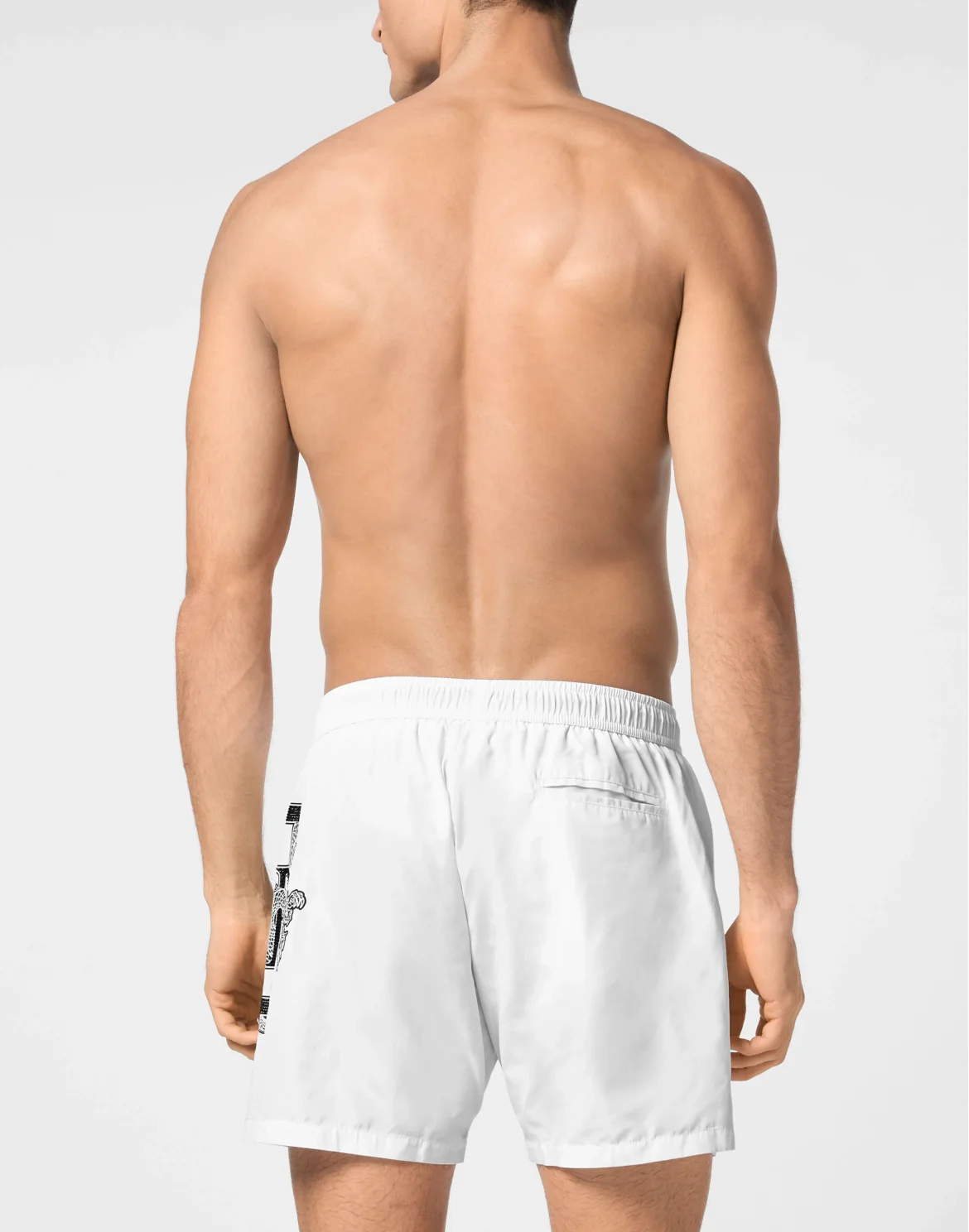 Beachwear Short Trousers Dragon, цвет: Белый