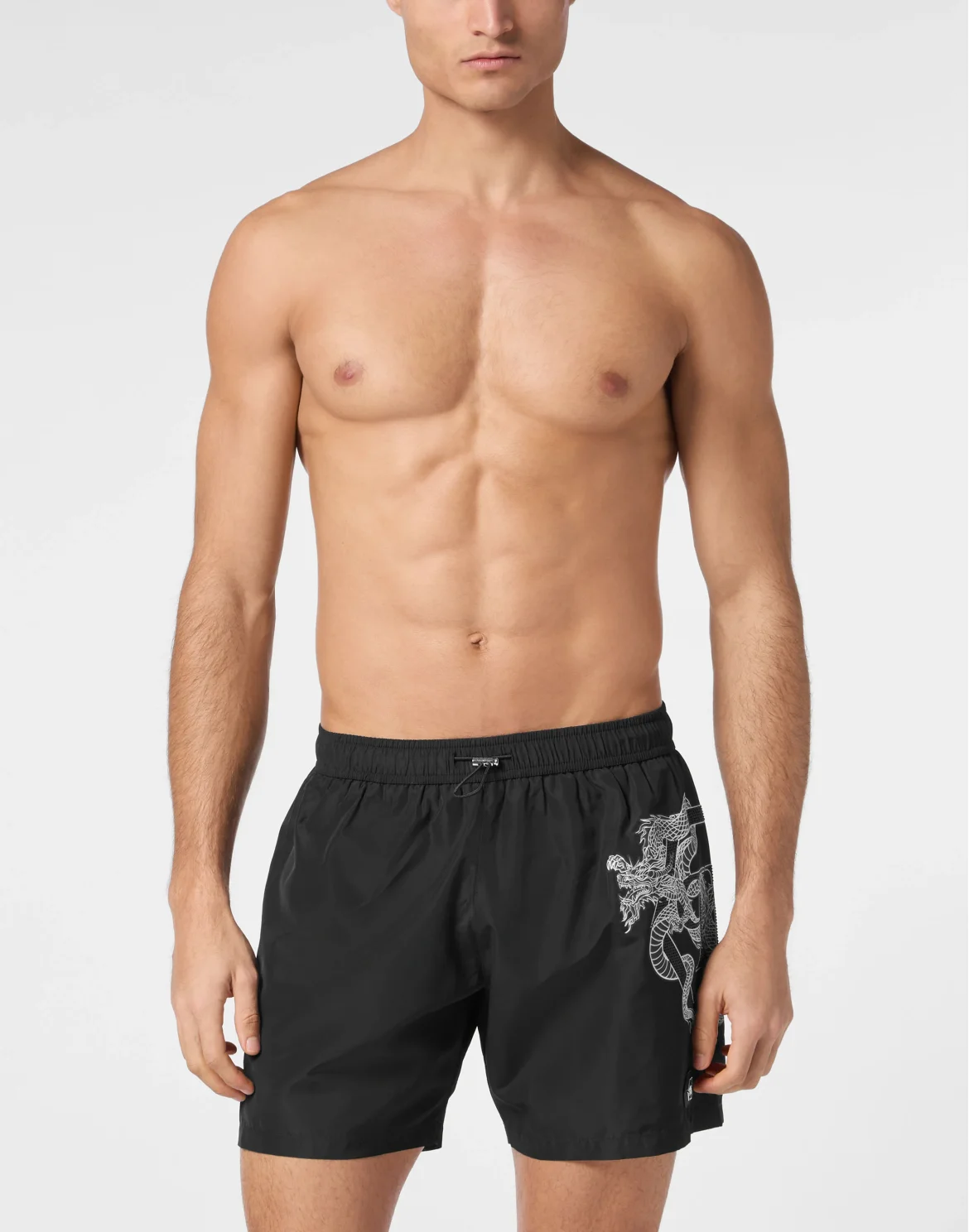 Beachwear Short Trousers Dragon, цвет: Черный