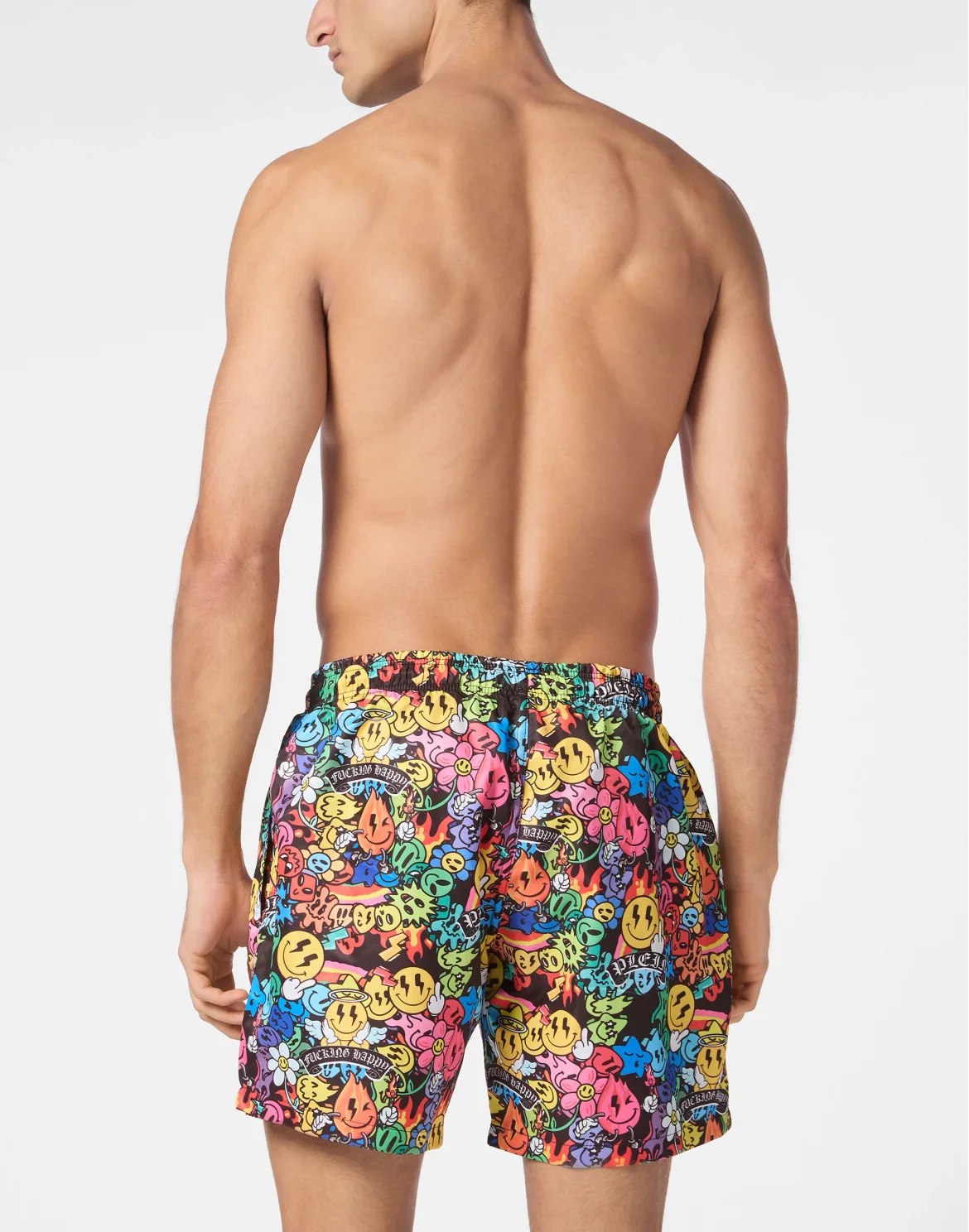 Jogging Printed Shorts Smile Plein, цвет: Мультиколор