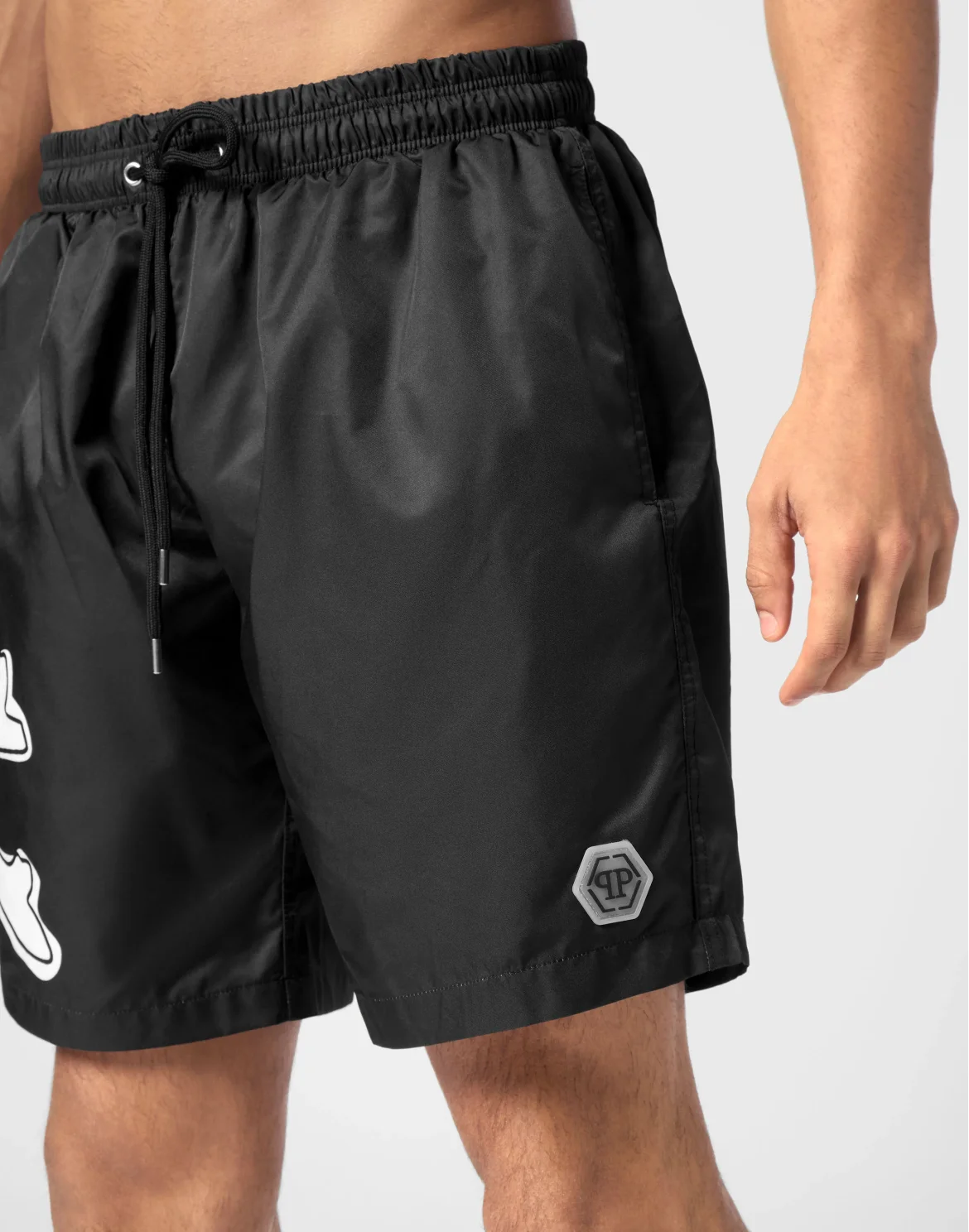 Jogging Shorts Skull & Bones, цвет: Черный