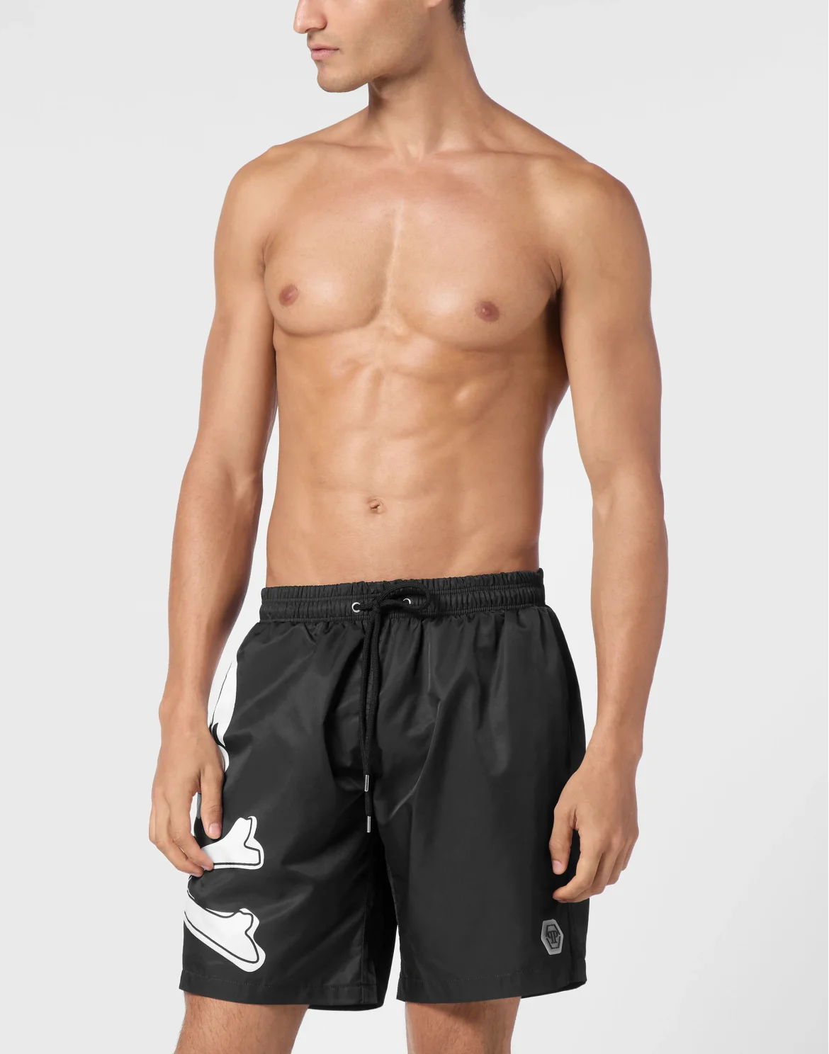 Jogging Shorts Skull & Bones, цвет: Черный