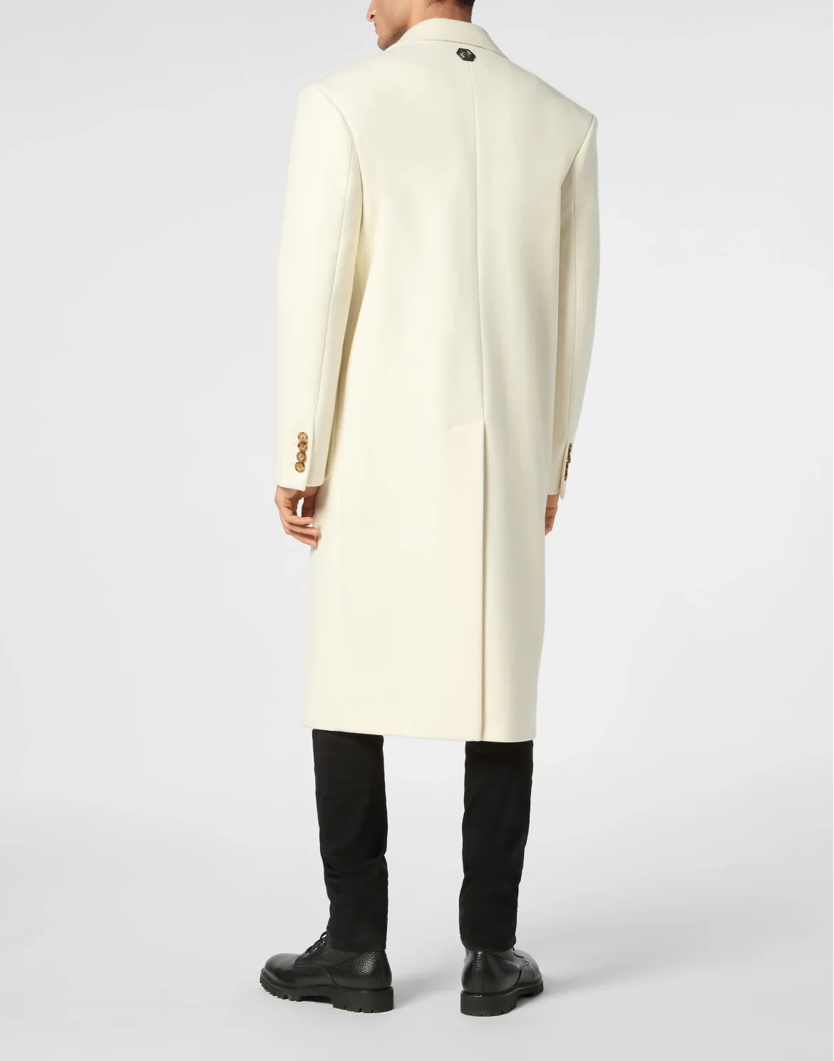 Wool/Cashmere Coat LS, цвет: Белый