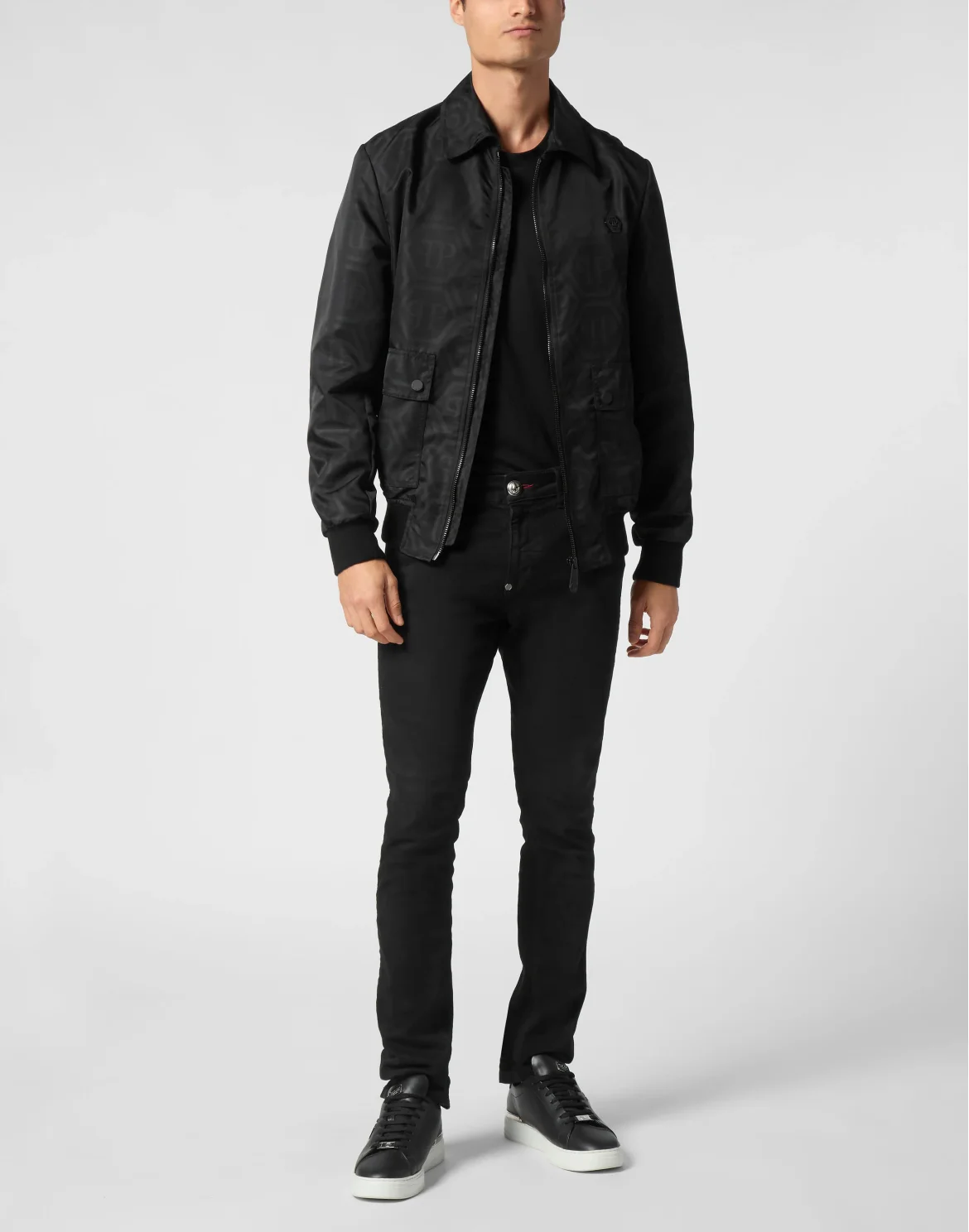 Nylon Coster Bomber Monogram, цвет: Черный