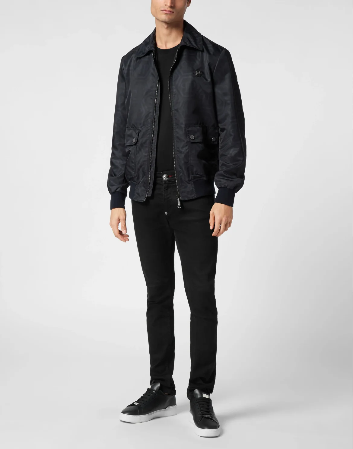 Nylon Coster Bomber Monogram, цвет: Синий
