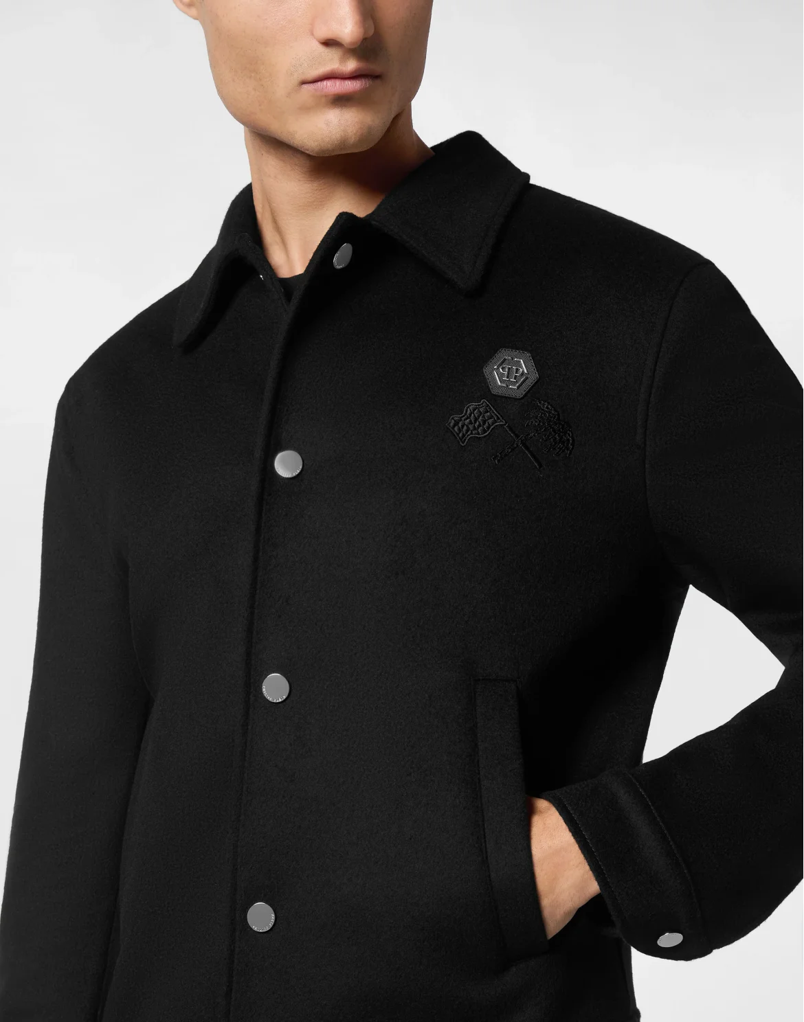 Tweed Jacket LS Racing Club, цвет: Черный