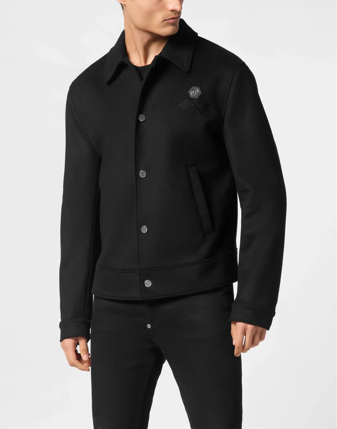 Tweed Jacket LS Racing Club, цвет: Черный