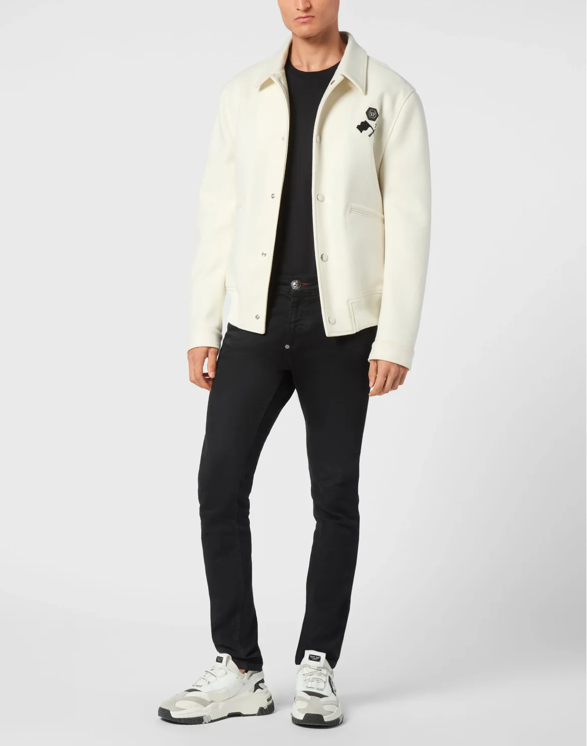 Wool Bomber LS Racing Club, цвет: Белый