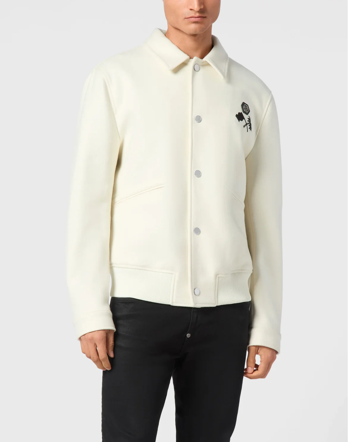 Wool Bomber LS Racing Club, цвет: Белый