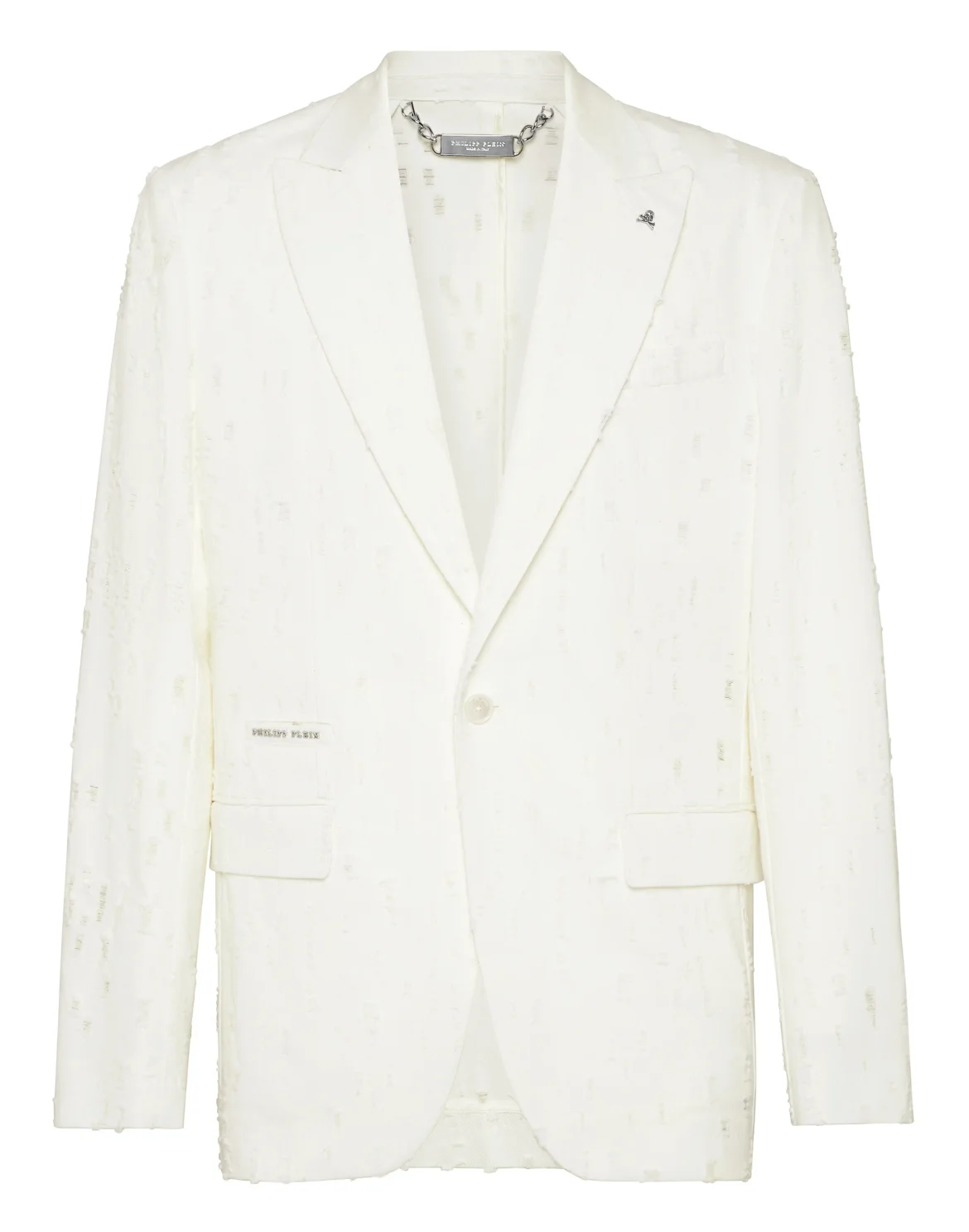 Destroyed Blazer LS, цвет: Белый
