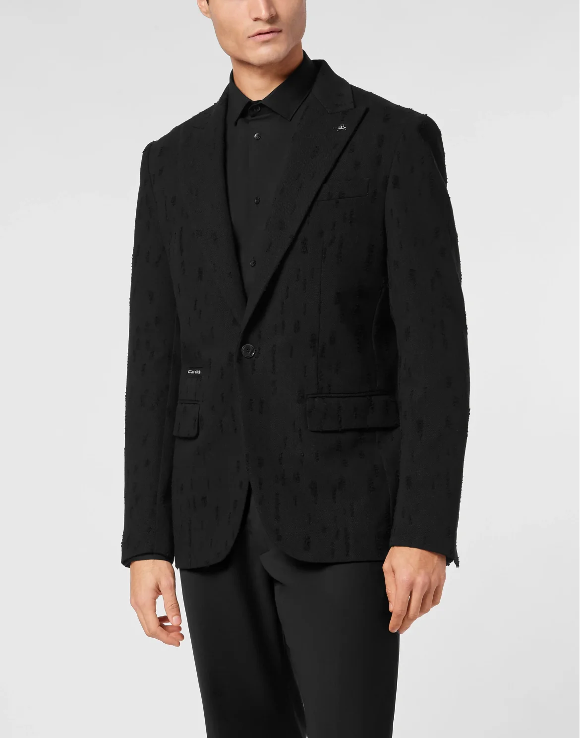 Destroyed Blazer LS, цвет: Черный