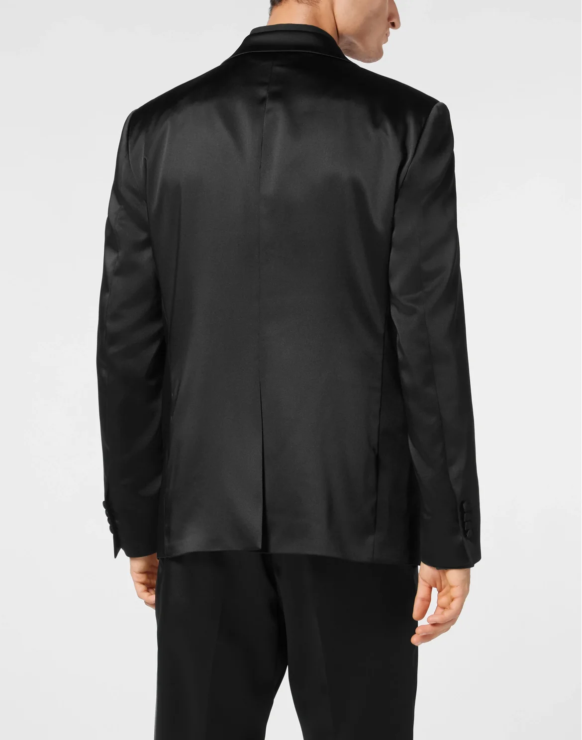 Satin Blazer Lord Fit LS, цвет: Черный