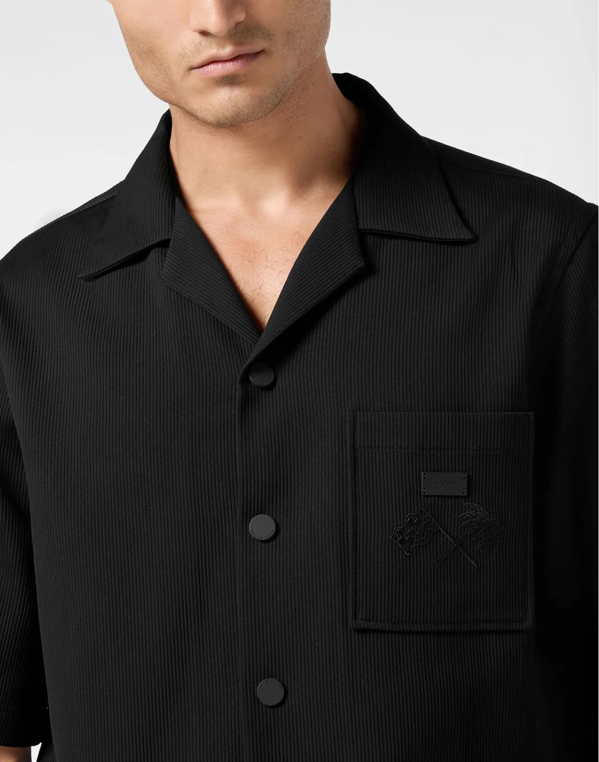 Bowling Shirt SS Racing Club, цвет: Черный