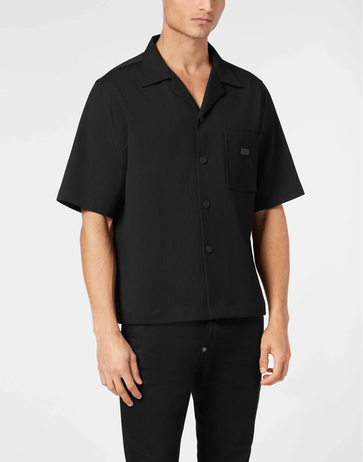 Bowling Shirt SS Racing Club, цвет: Черный