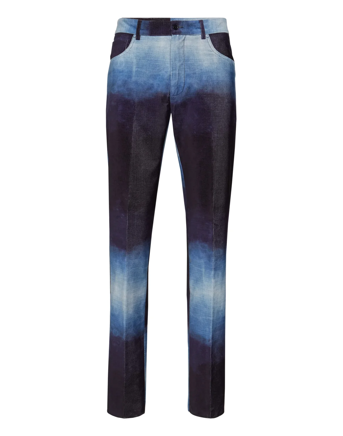 Bleached Velvet Urban Fit Chinos, цвет: Синий