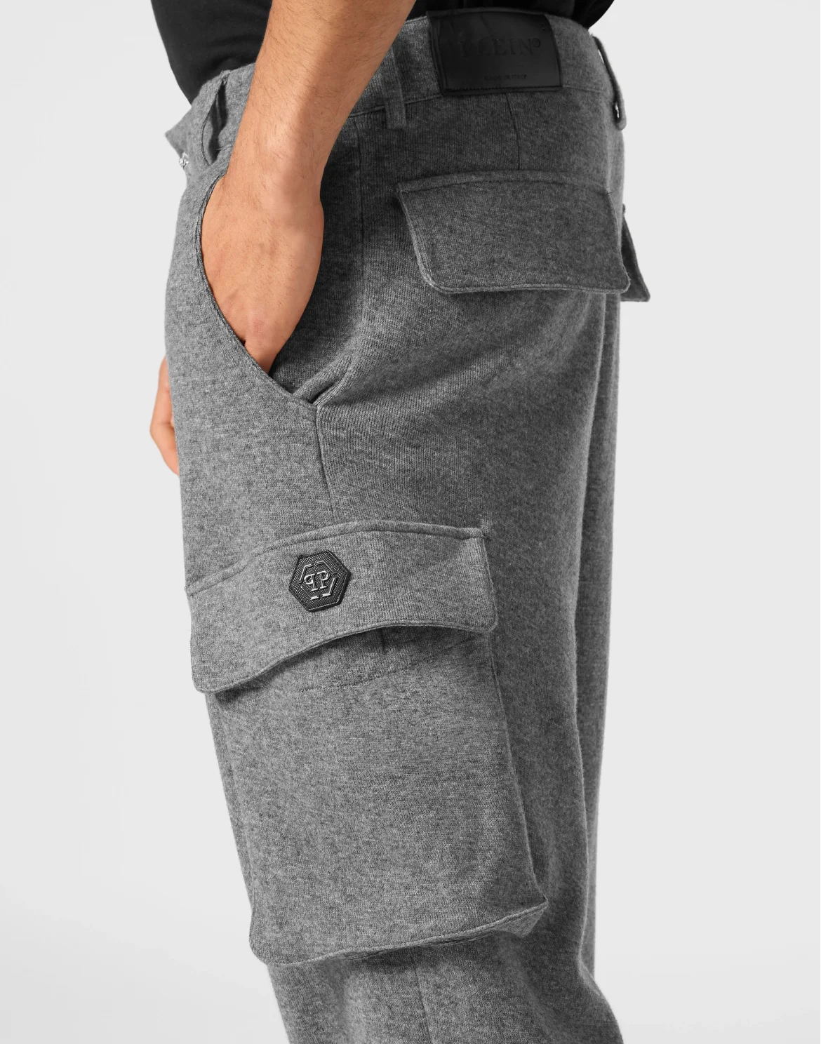 Cashmere Long Trousers Cargo Fit, цвет: Серый